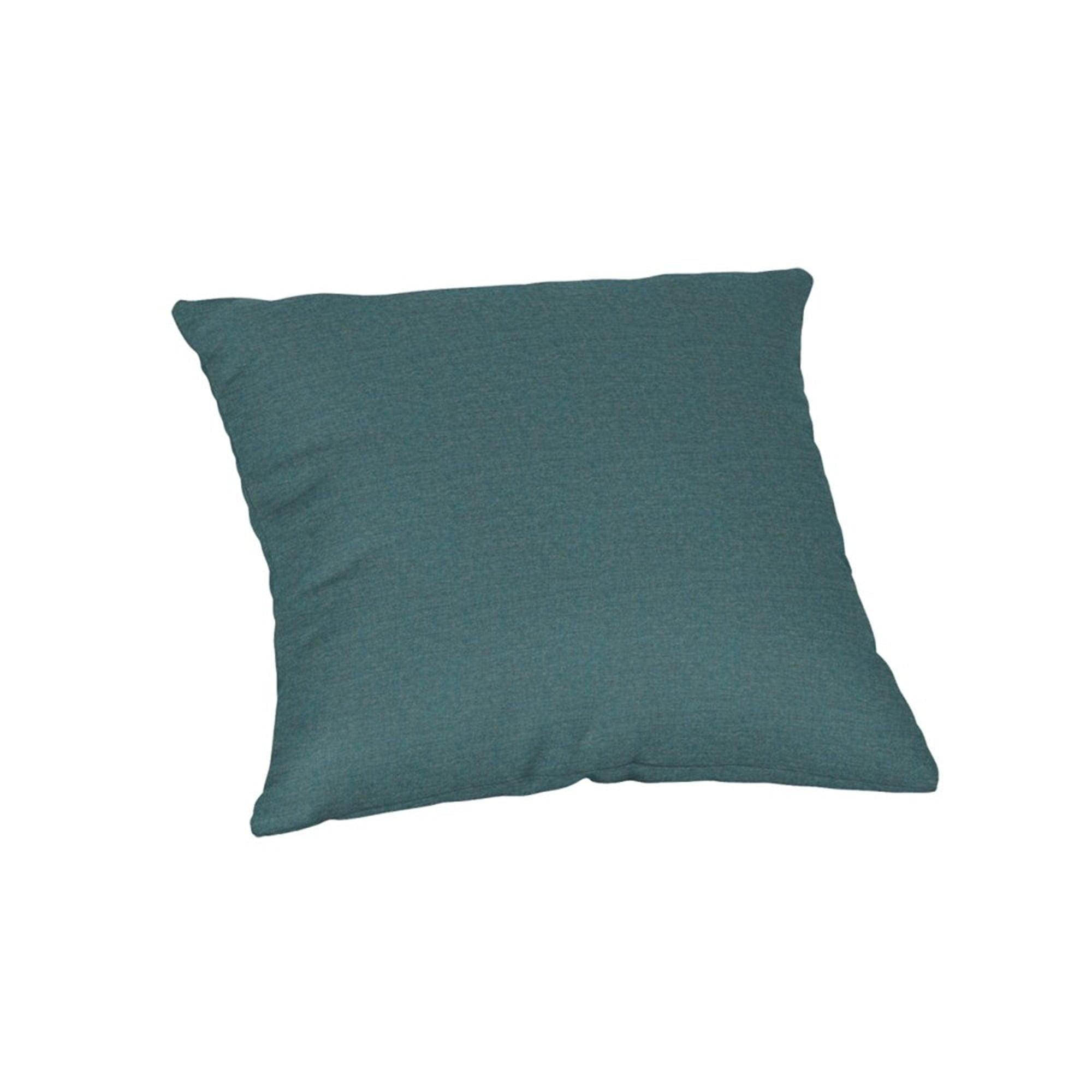Casual Cushion Solid Sunbrella® Fabric 1-Piece Indoor/Outdoor Square Throw Pillow, 15"W x 15"L