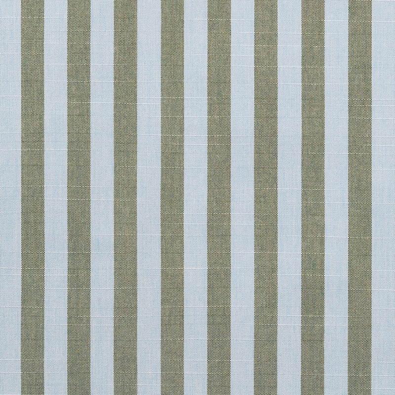 Sunbrella Aloe Green and Gray Striped Outdoor Upholstery Fabric