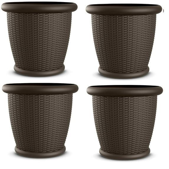 Suncast Pot Planter (Set of 2)