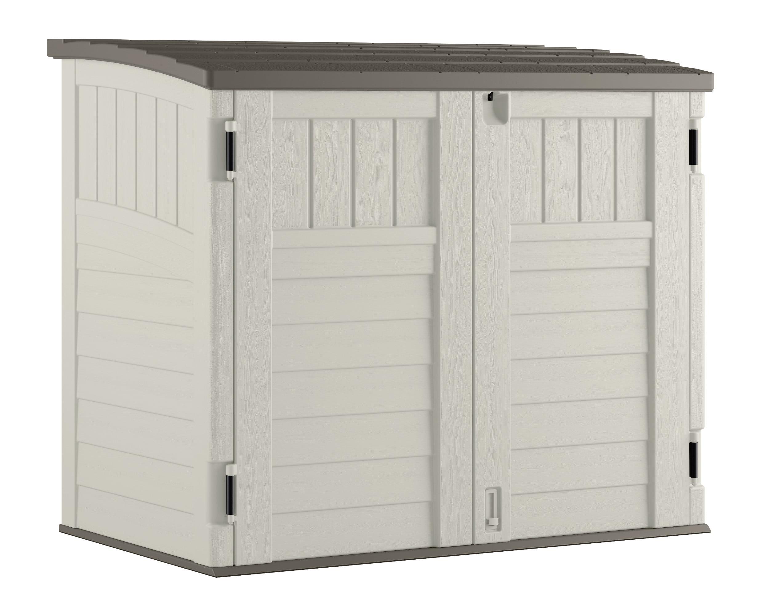 Suncast Outdoor Resin Horizontal Storage Shed