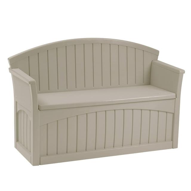 Suncast Suncast 50 Gallon Patio Storage Bench - Light Taupe