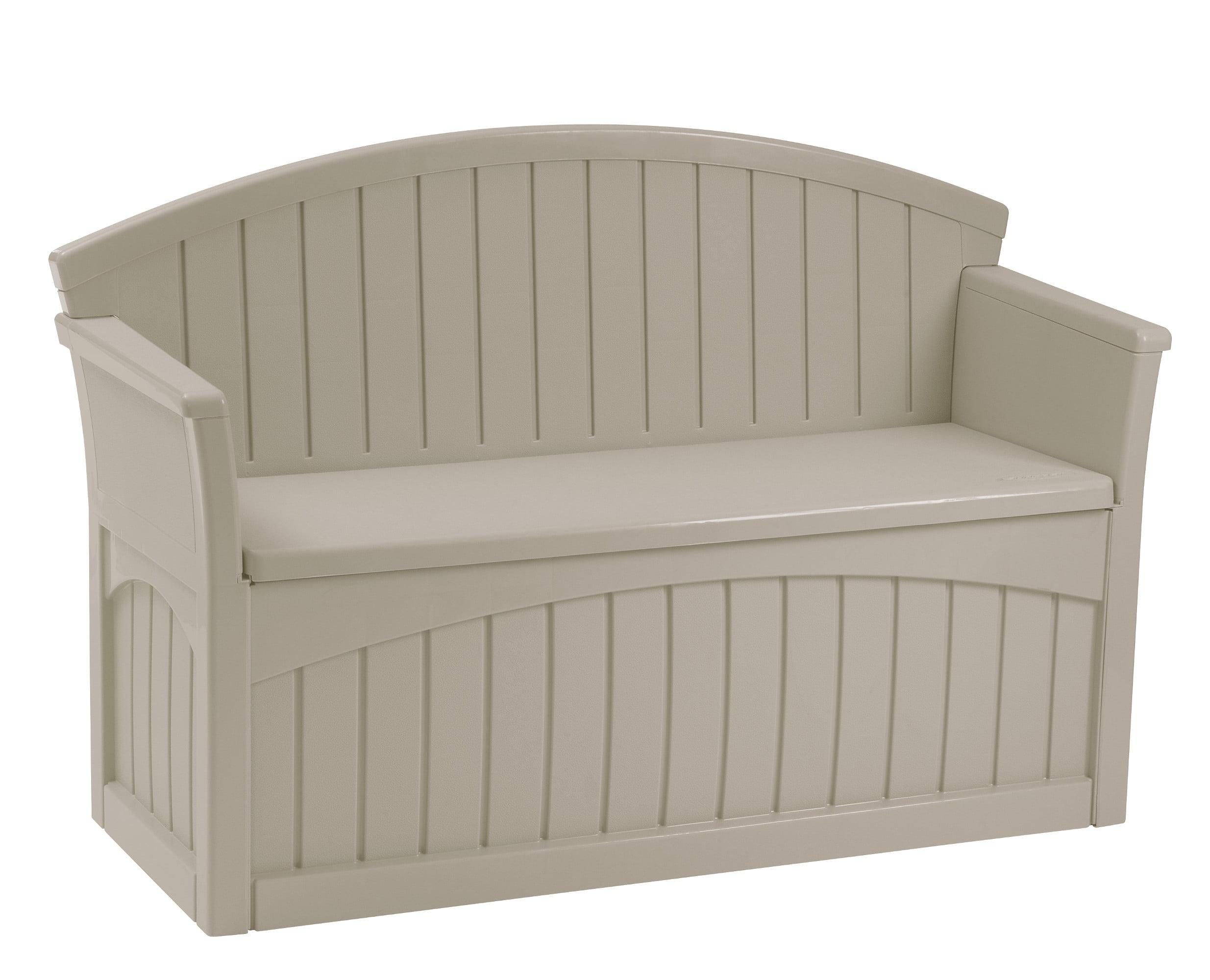 Suncast Suncast 50 Gallon Patio Storage Bench - Light Taupe