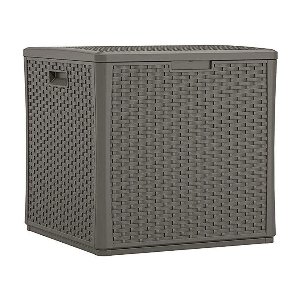 Suncast Suncast 26.75'' W 60 Gallons Water Resistant Resin Lockable Deck Box