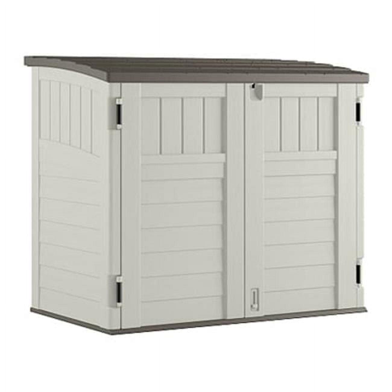 Suncast Outdoor Resin Horizontal Storage Shed
