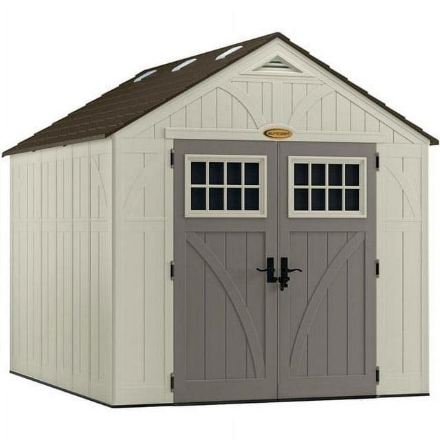 Suncast Suncast Outdoor Vanilla Resin Storage Shed