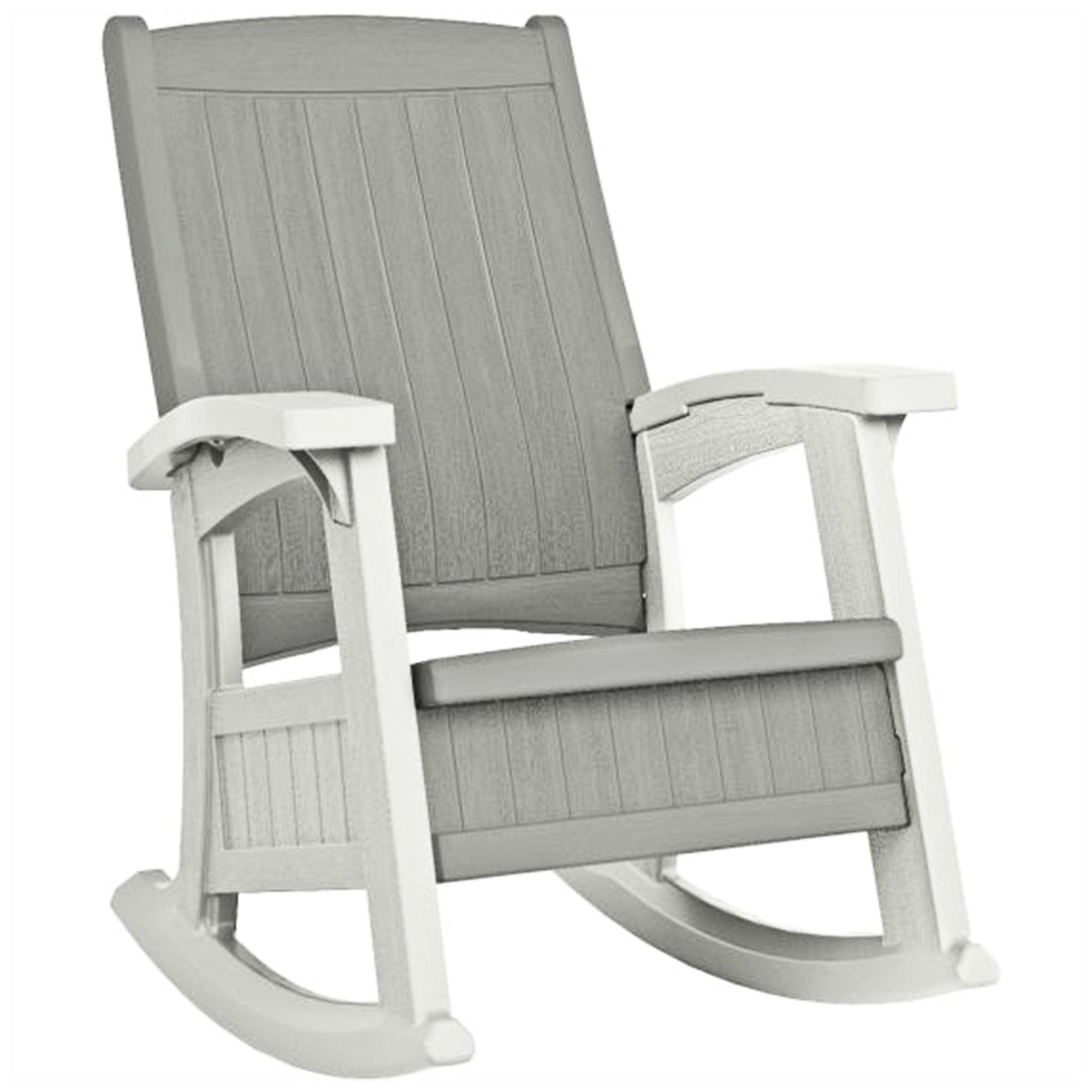 Suncast Suncast Outdoor Rocking Chair with Storage