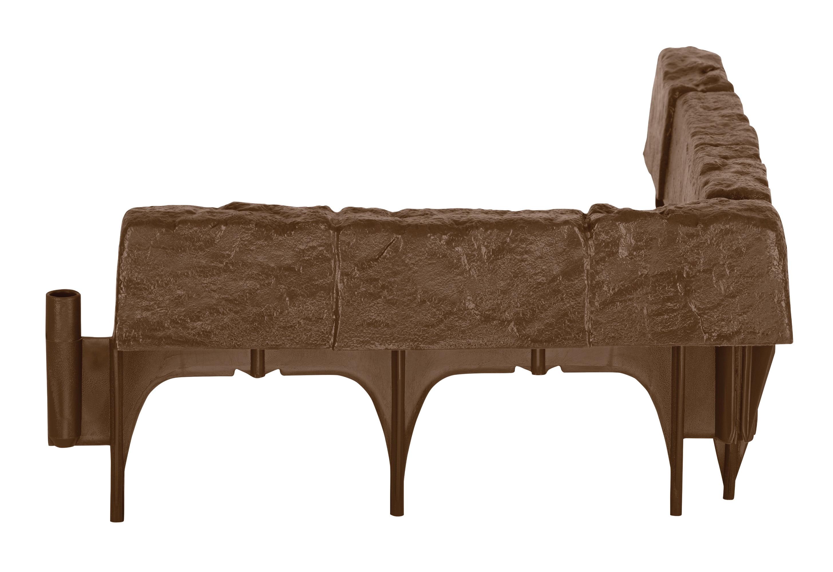 BEACHWATER POOL & SPA, LLC Landscape Design Border, Sections, Decorative Natural Rock Stone Edging For Garden, Lawn, & Landscaping (20 Pack)