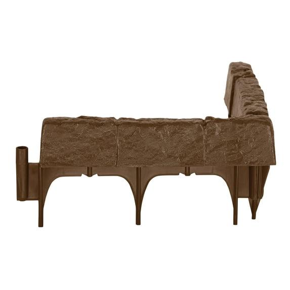 BEACHWATER POOL & SPA, LLC Landscape Design Border, Sections, Decorative Natural Rock Stone Edging For Garden, Lawn, & Landscaping (20 Pack)