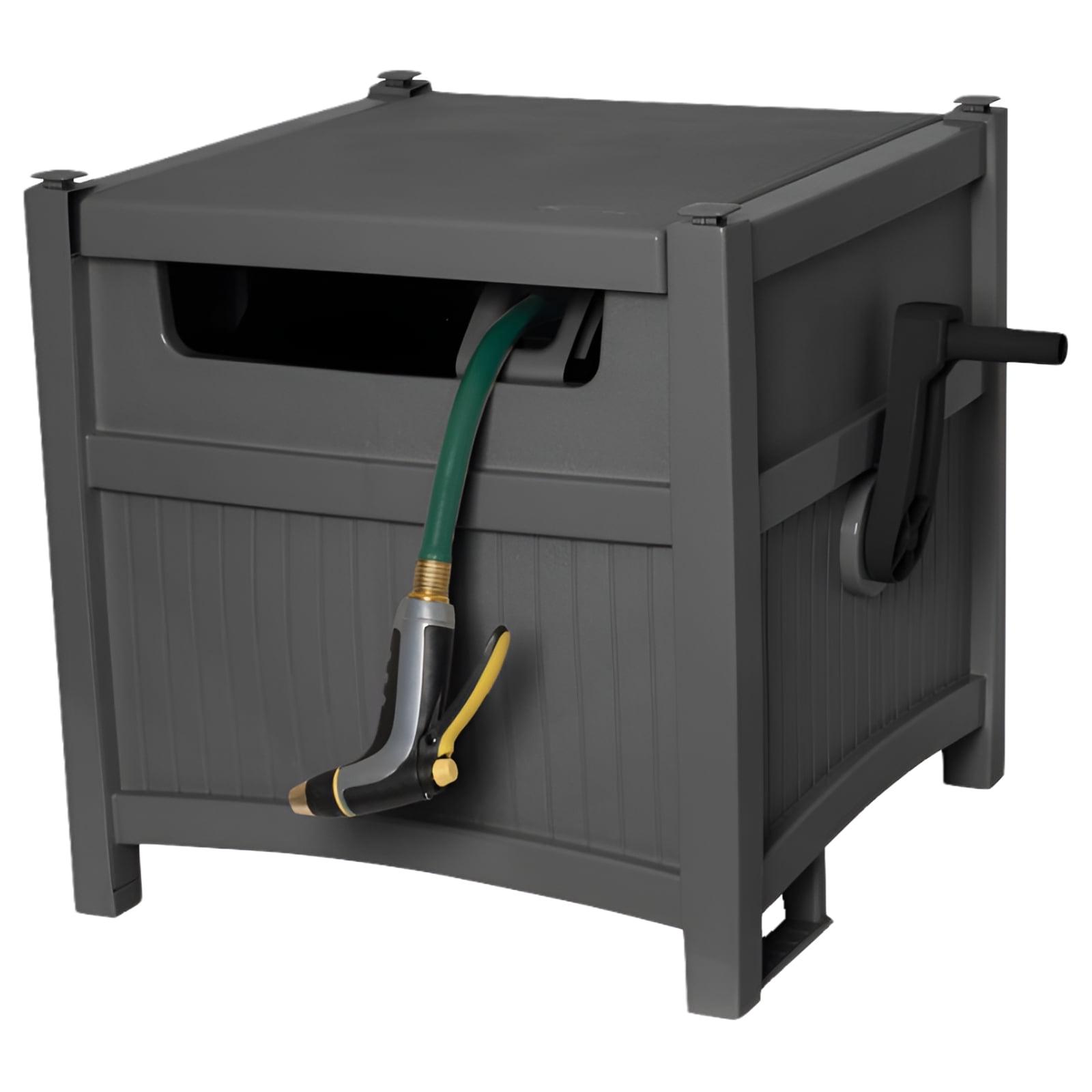 Suncast Suncast Smart Trak 225 ft. Gray Retractable Free Standing Hideaway Hose Reel