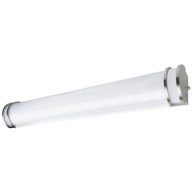 Sunlite 48-Inch Linear LED Bar Vanity Fixture, Power Selectable 28W/35W/40W, 100-277V, 4048 Lumens, Color Selectable 30K/40K/50K, 90 CRI, Dimmable, ETL Listed, Title-24 Compliant