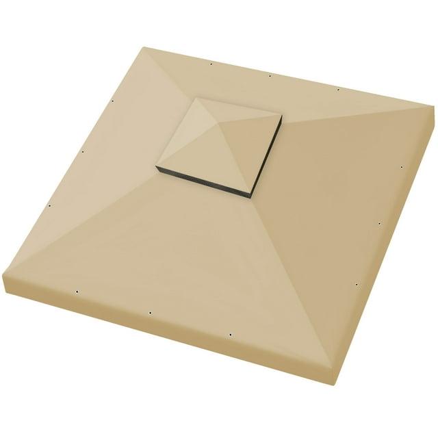 Sunny Replacement Canopy Top Cover for 10'X10' Gazebo Polyester Double Tiers for Outdoor Garden Patio Pavilion Sunshade