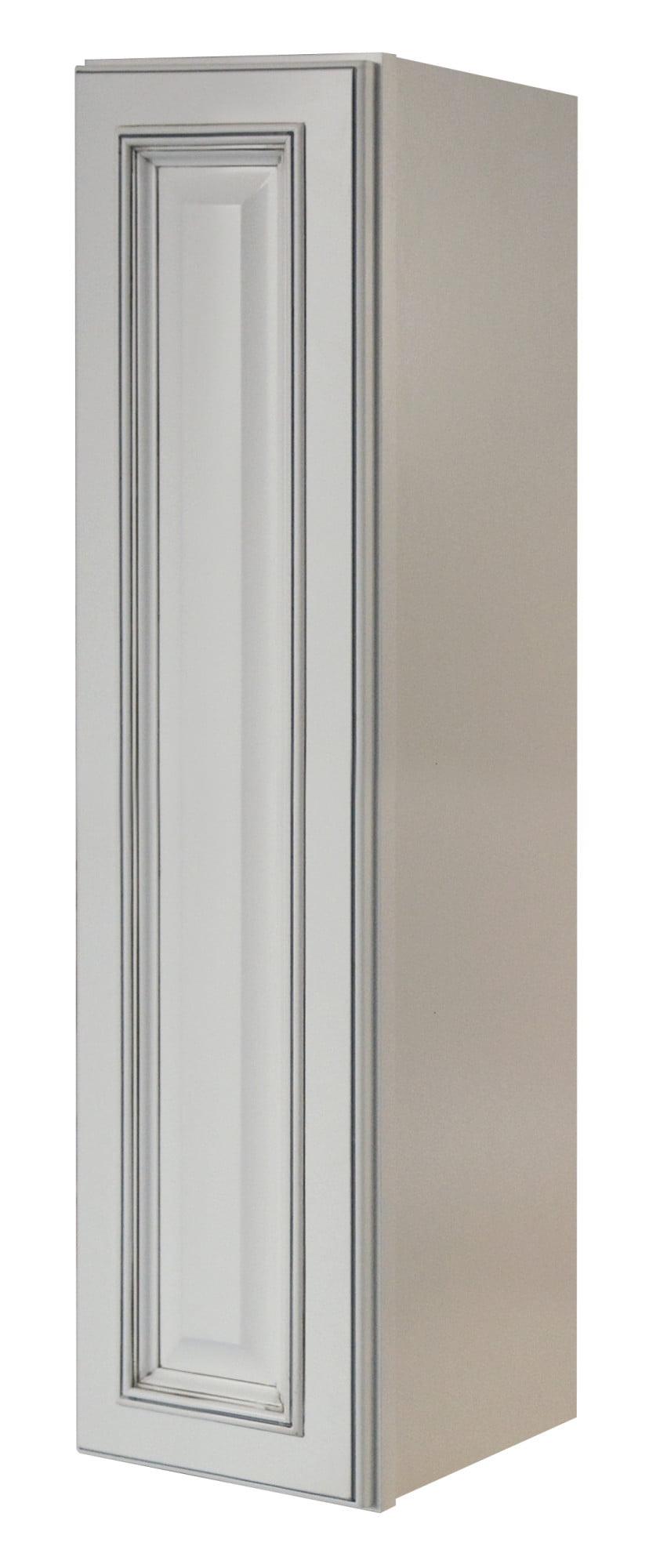 Sunny Wood Rlw0936-A Riley 9" Wide X 36" High Single Door Wall Cabinet - White