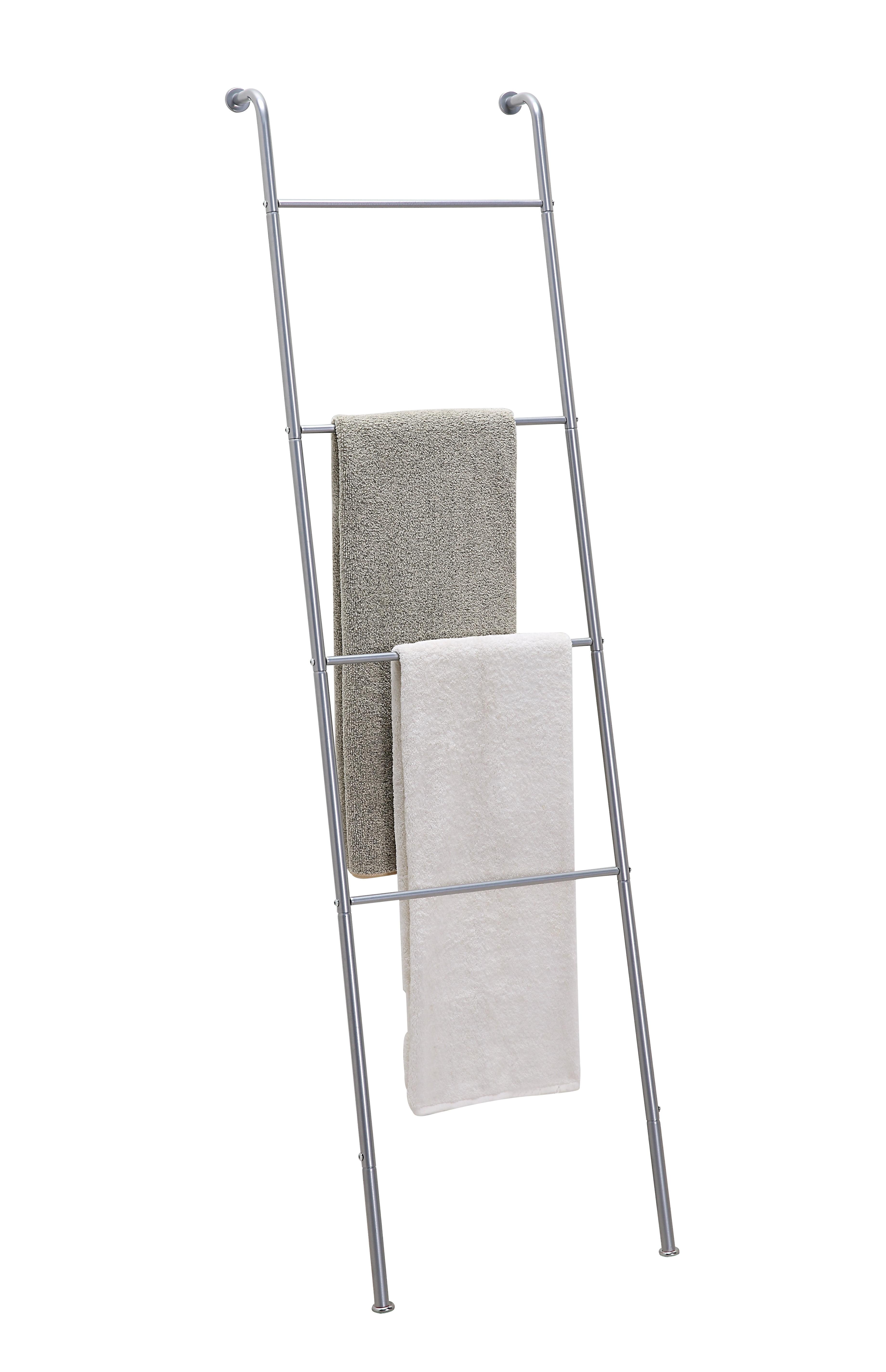 Classic Home/Bath/Bedroom Closet Leaning Ladder Rack