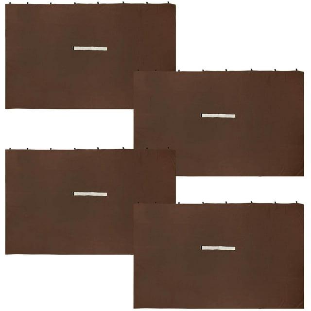 Arlmont & Co. Solomon Arlmont & Co. Fabric Side Wall for Gazebo (Set of 4)