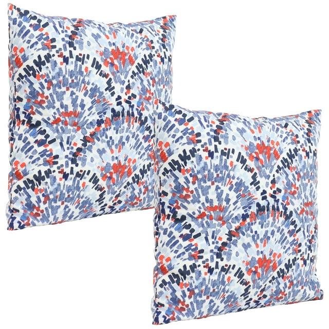 SunnyDaze Decor Indoor/Outdoor Throw Pillow (Set of 2)