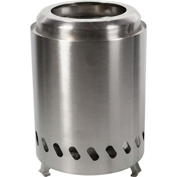 Sunnydaze Stainless Steel Tabletop Smokeless Fire Pit