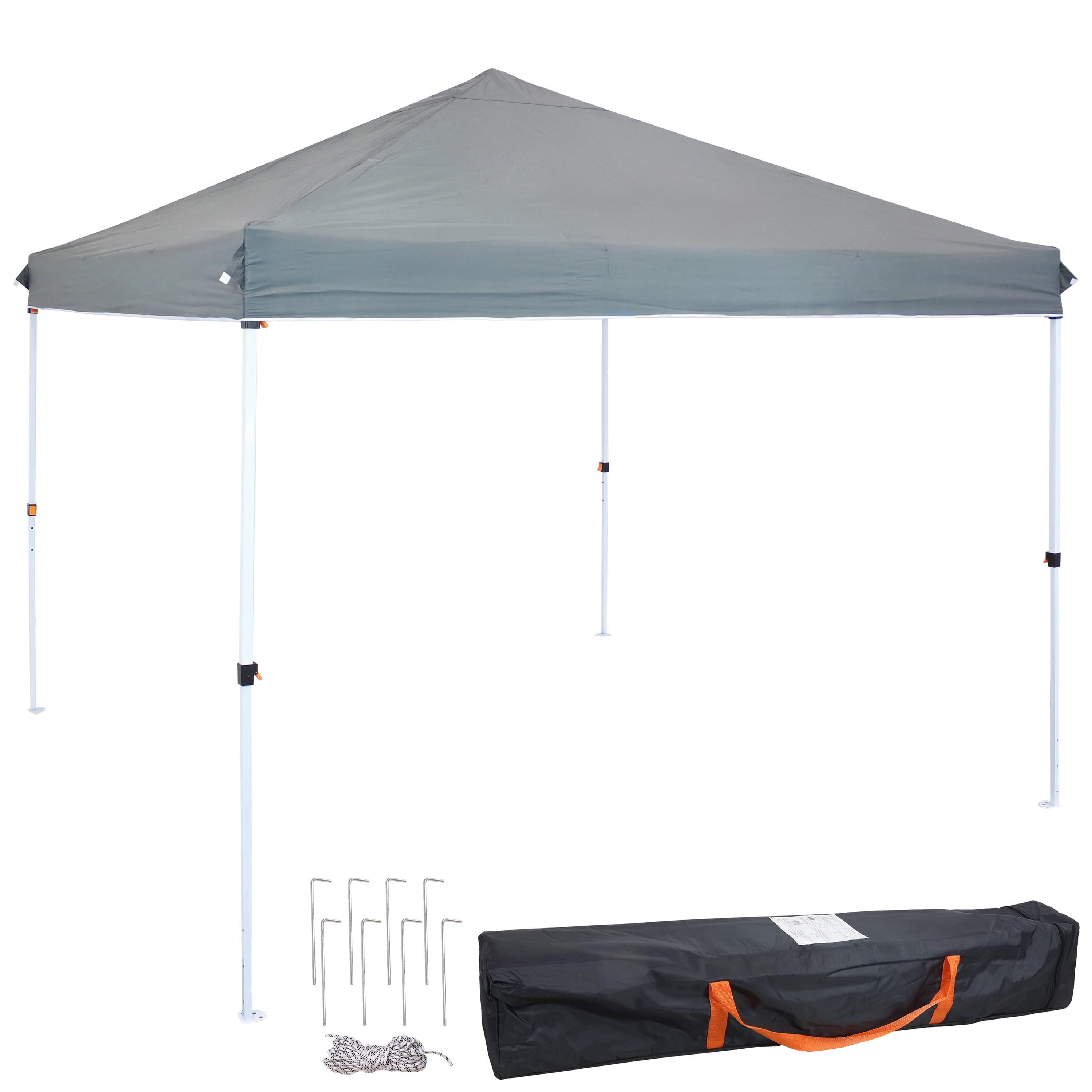 10 Ft. W x 10 Ft. D Metal Pop-Up Canopy