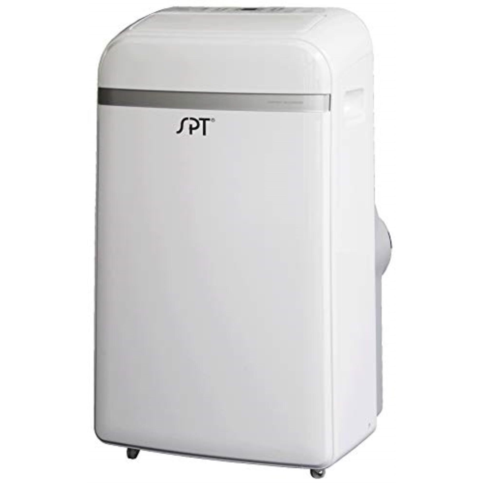 13,500 BTU White Portable Air Conditioner with Heater and Remote