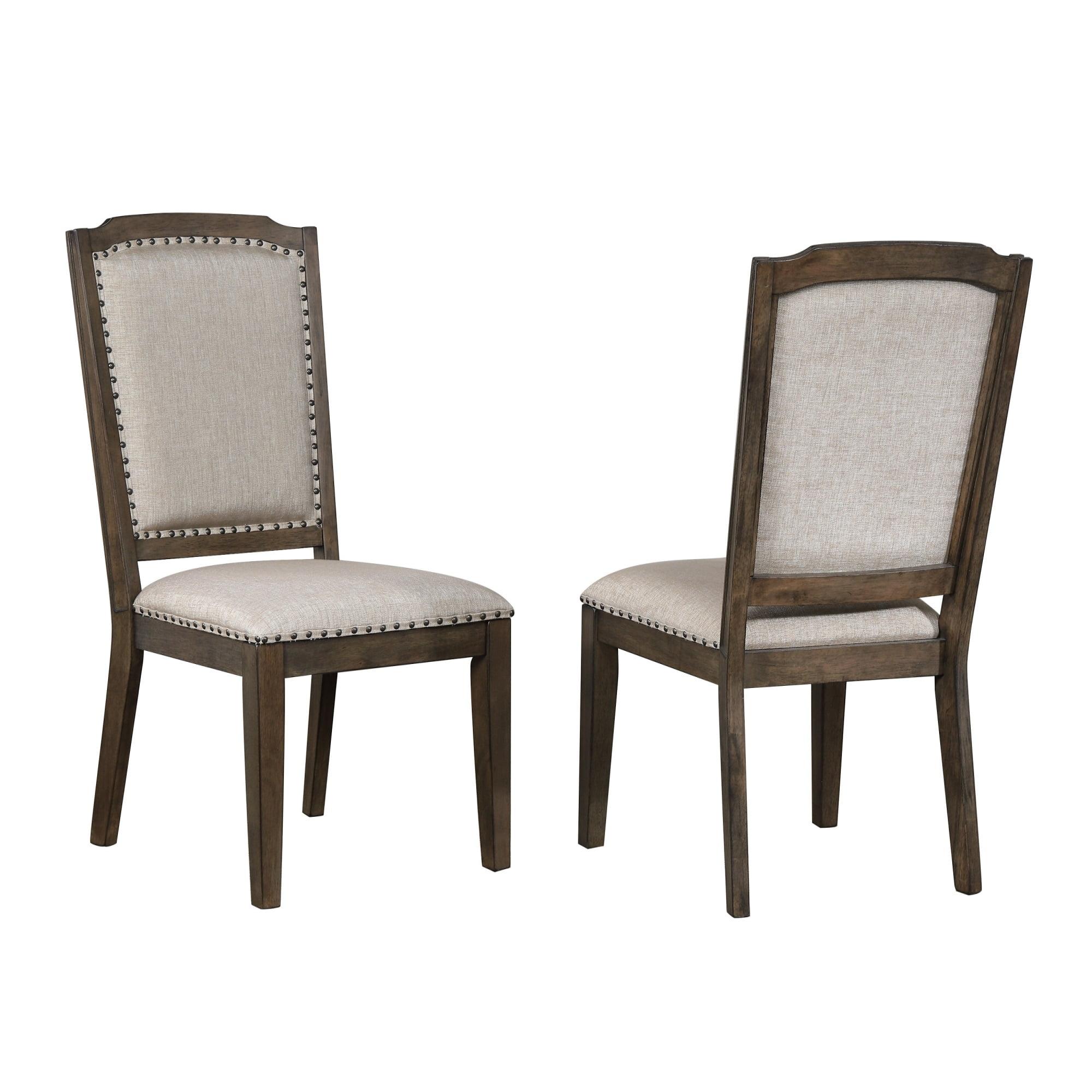 Cali Coastal White Wood Traditional Side Chair Set