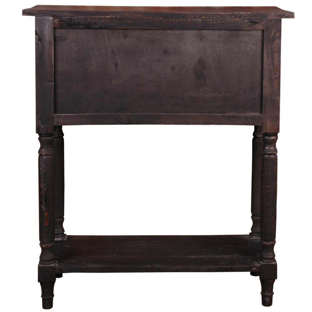 August Grove® Talbotton Solid Wood 2 - Drawer End Table