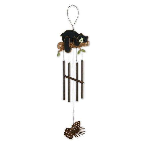 Sunset Vista Design Studios Lodge Collection Bear Hug Wind Chime