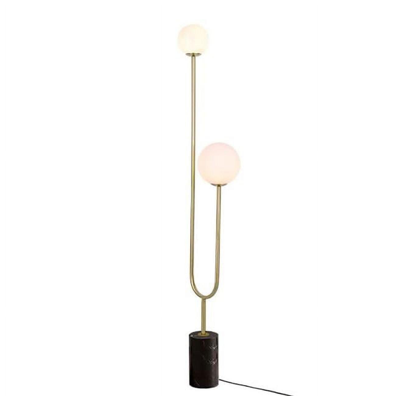 Sunshine Lighting 68.90'' Black Arched Floor Lamp