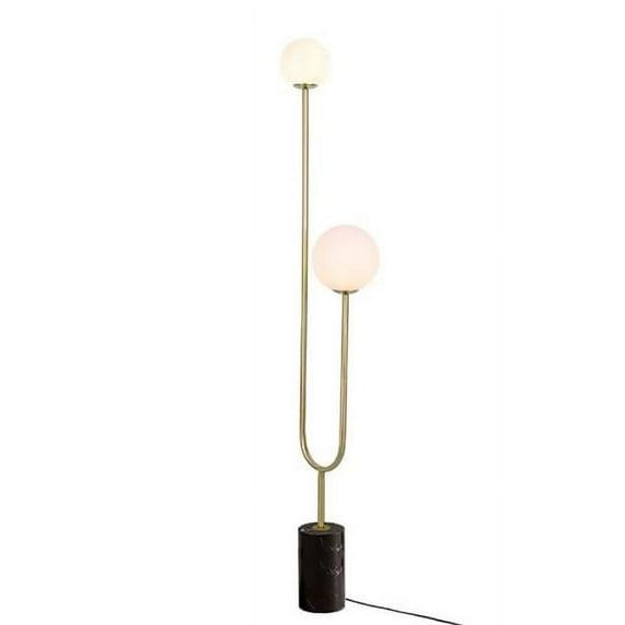 Sunshine Lighting 68.90'' Black Arched Floor Lamp