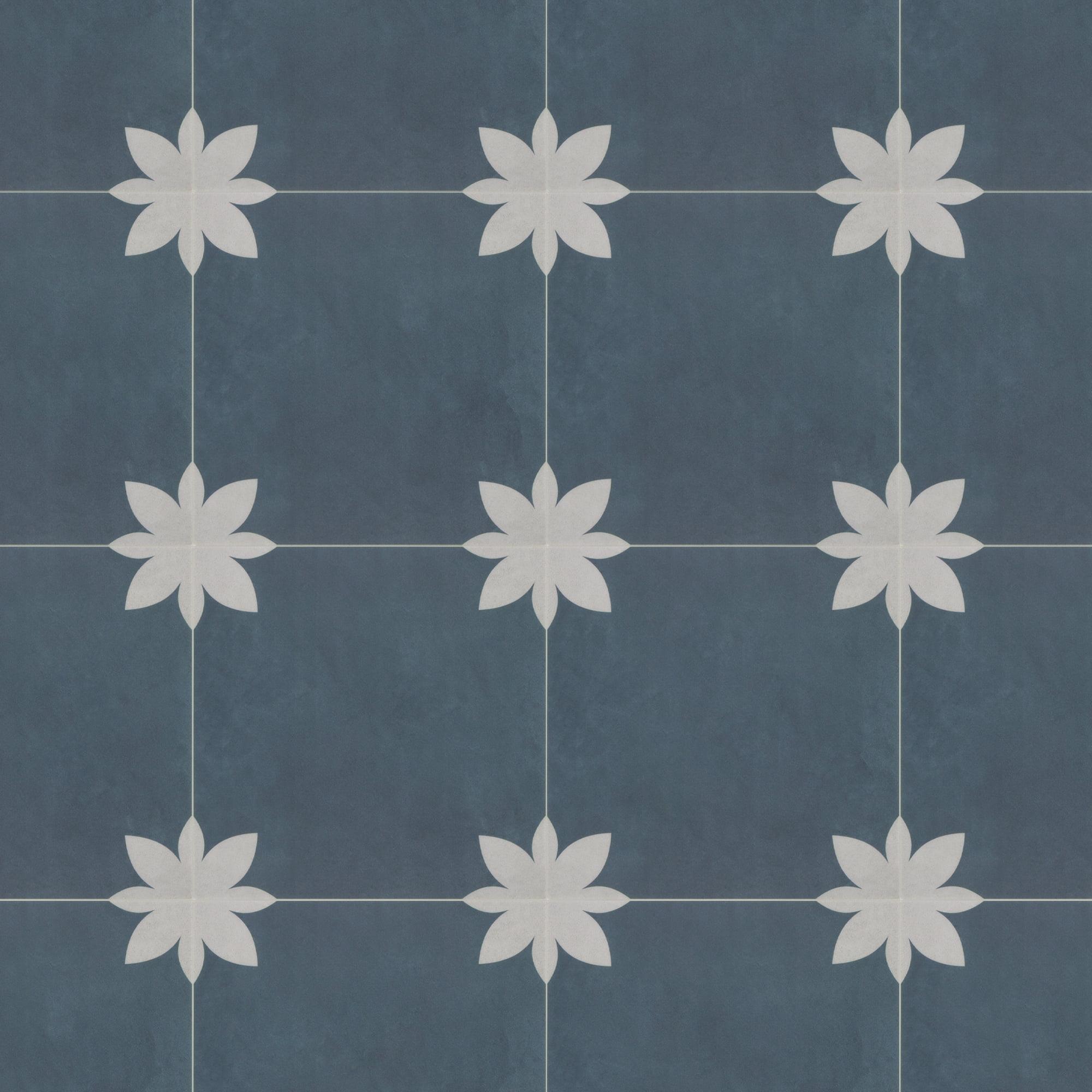 9'' x 9'' x 4mm SPC Peel & Stick Floor Tile Luxury Vinyl Flooring