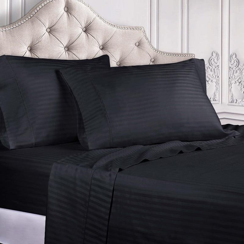 Superior 300 Thread Count Duvet Cover Set, Navy Blue, King/ California King
