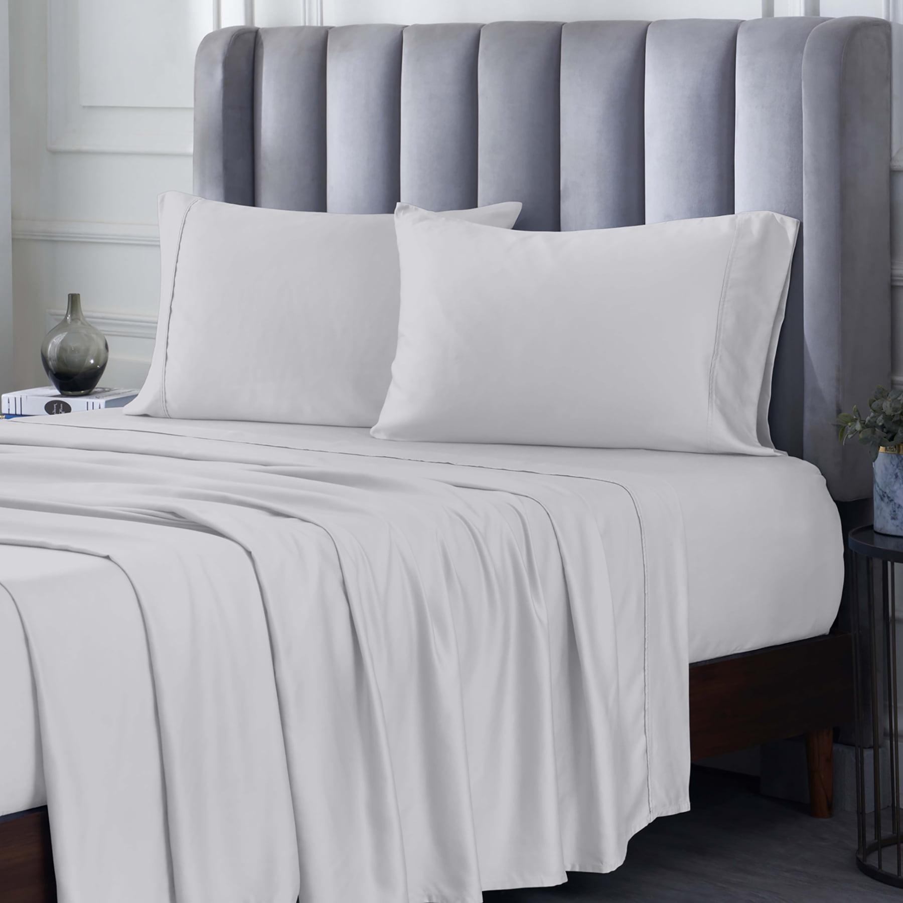 Superior Superior 300 Thread Count Rayon From Bamboo Solid Deep Pocket Bed Sheet Set