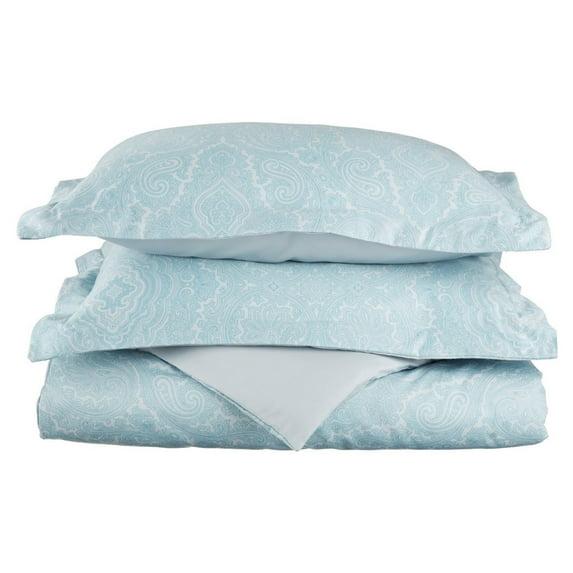 Superior Danford Reversible 600 Thread Count Cotton Poly Blend Duvet Cover Set