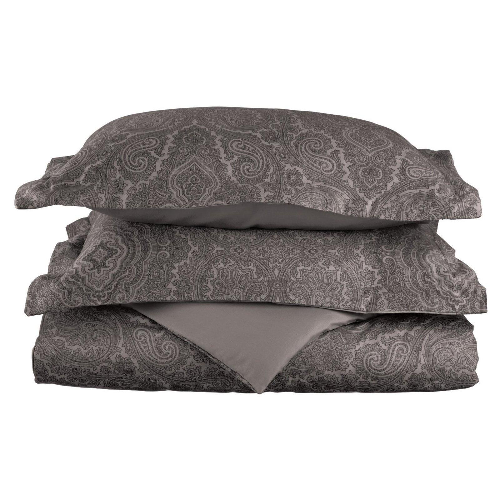 Superior Danford Reversible 600 Thread Count Cotton Poly Blend Duvet Cover Set