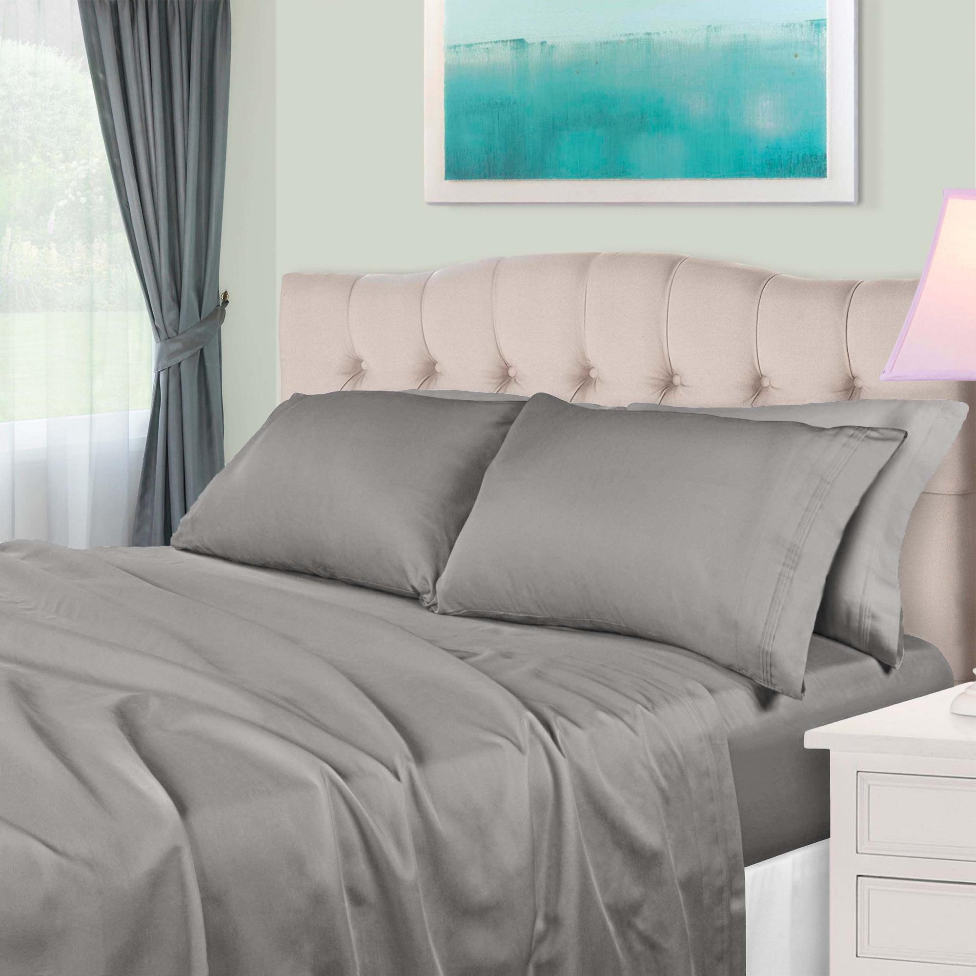 Luxury Egyptian-Quality Cotton 650 Thread Count Sateen Sheet Set