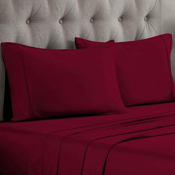 Superior Egyptian Cotton 300 Thread Count Solid Pillowcases (Set of 2)