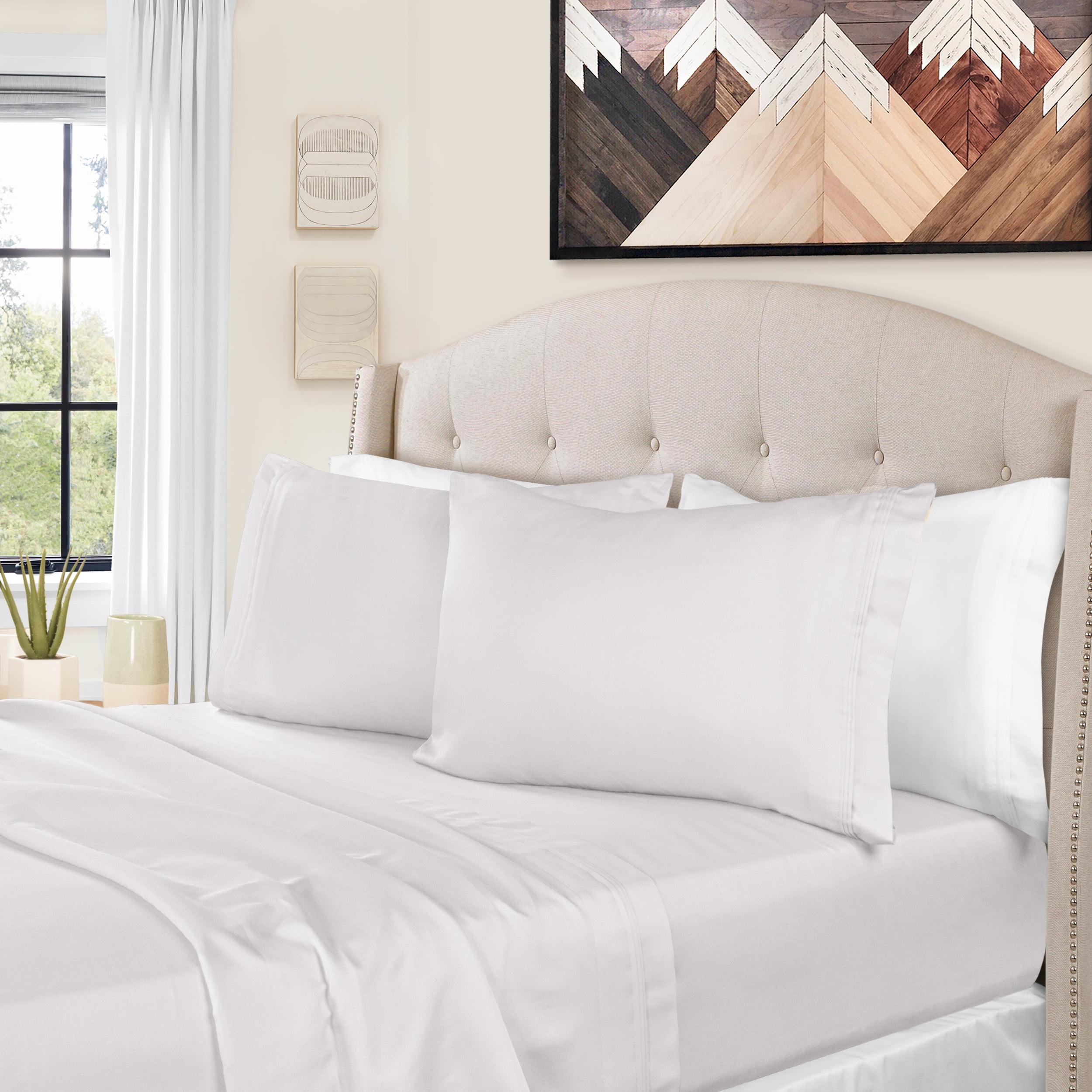 Superior Egyptian Cotton Deep Pocket Solid Luxury 1500 Thread Count Sheet Set