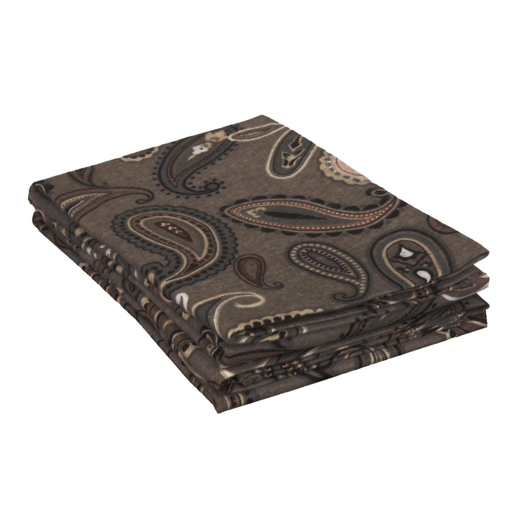 Superior 100% Cotton Standard Paisley - Set of 2 (Set of 2)
