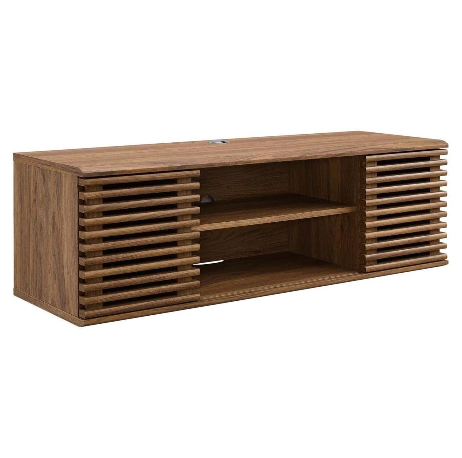 Modway Render 46 Wall-Mount Media Console TV Stand