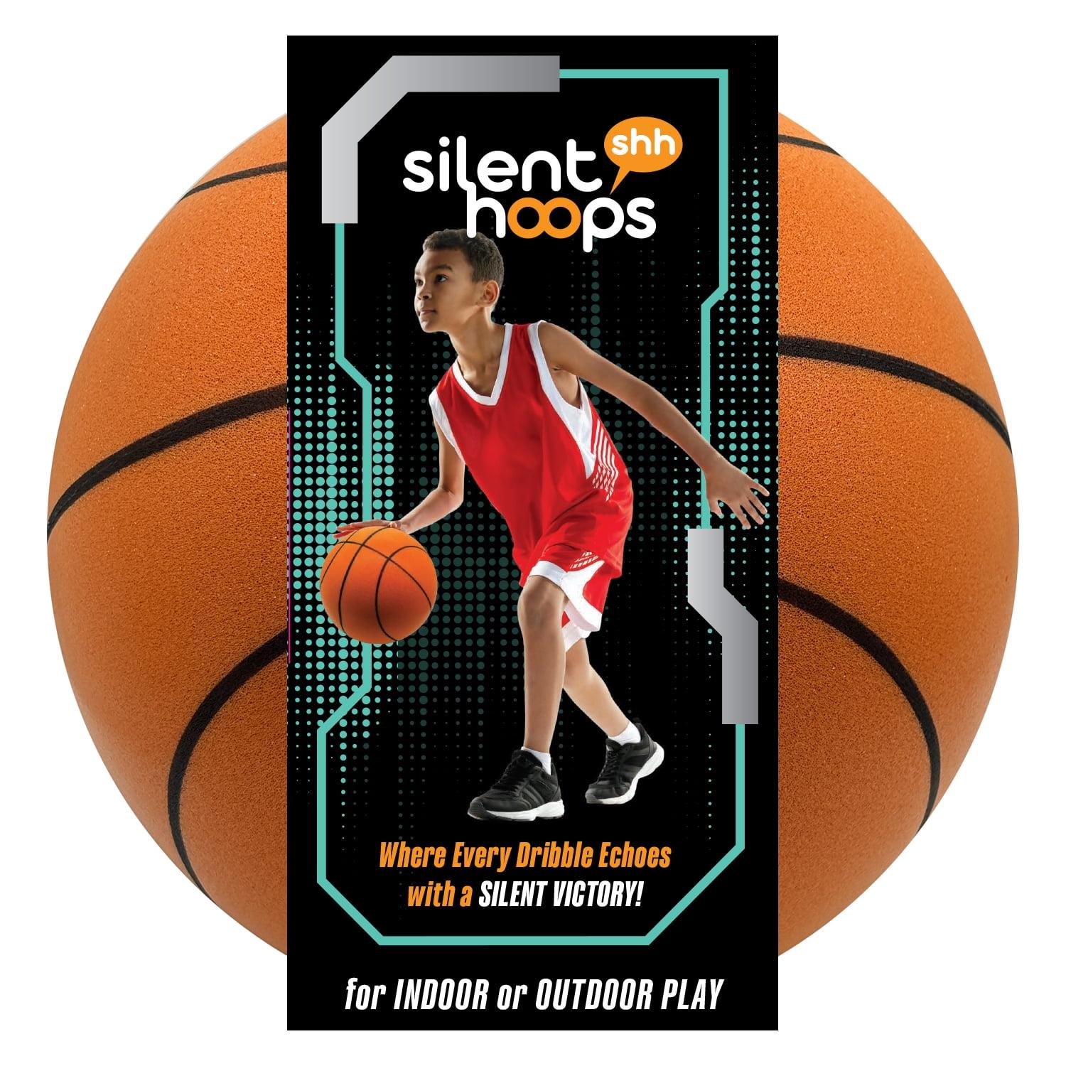Supreme Silent Hoops Basketball, Premium Foam, Standard Size, Ages 3+