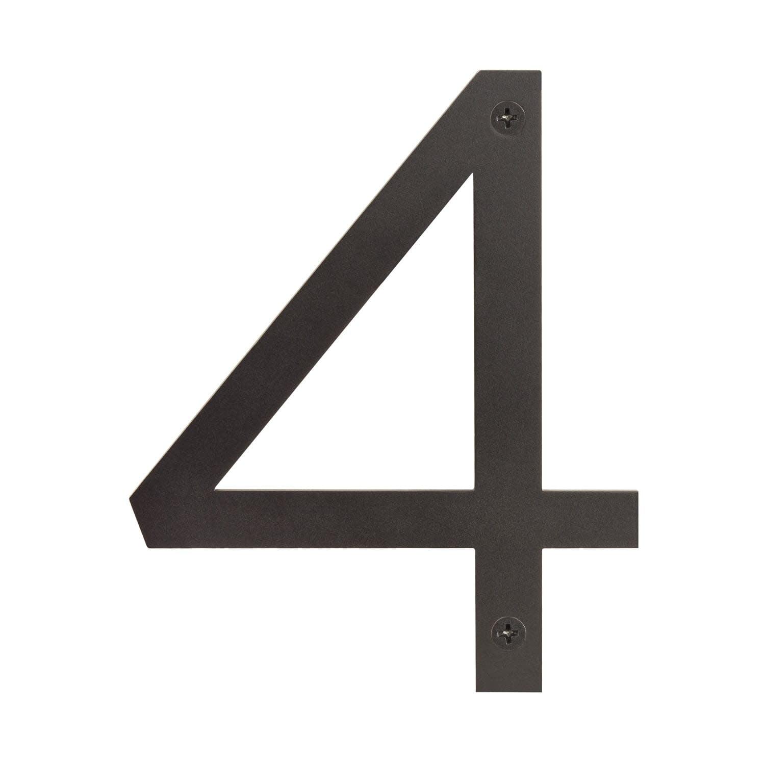 Sure-Loc Hardware Stainless Steel house number, 6"