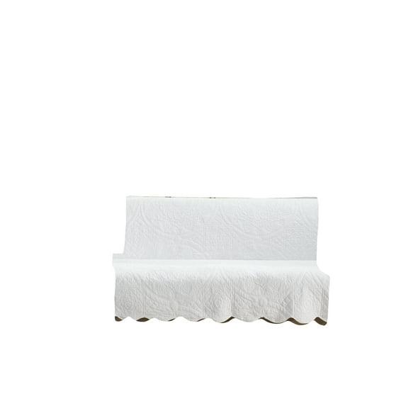 Sure Fit Heirloom Quilt Furniture Cover Cotton Box Cushion Sofa Slipcover