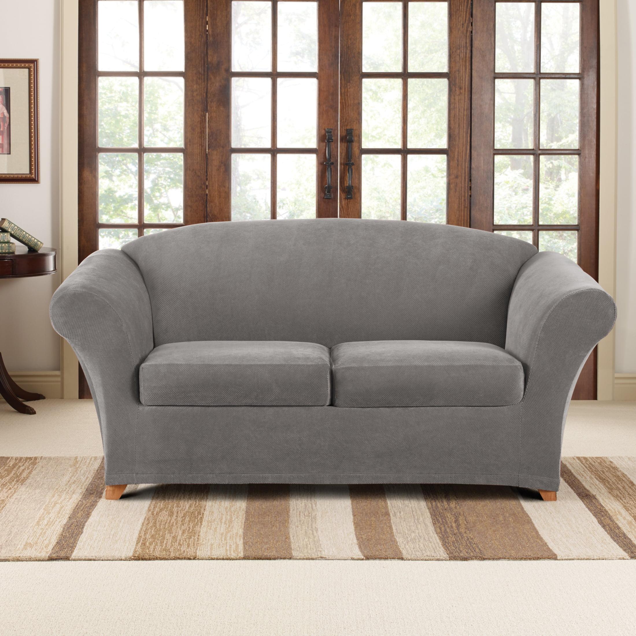 Box Cushion Loveseat Slipcover