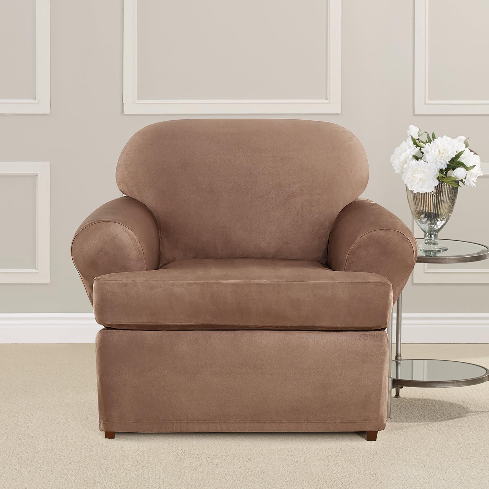Sure Fit T-Cushion Armchair Slipcover