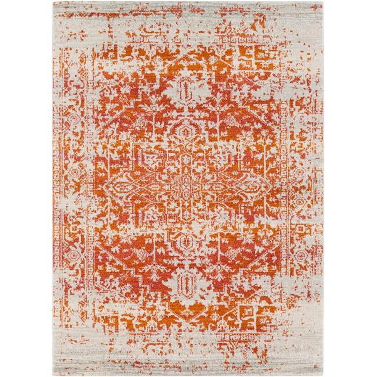 Livabliss 2'7"x7'3" Worsham Traditional Rug Orange