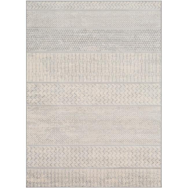 Surya  Monaco Area Rug - Silver Gray - Medium Gray & Cream