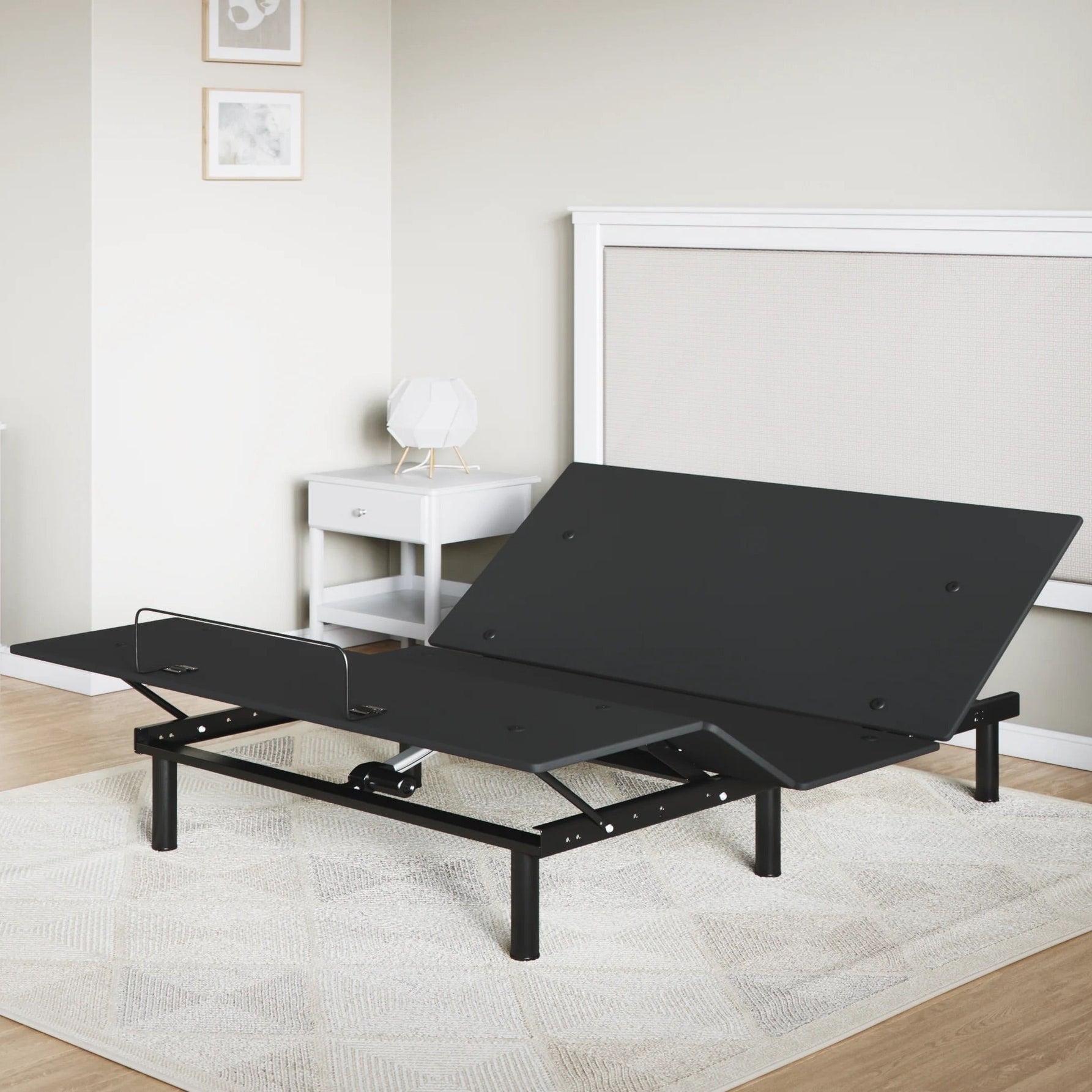 Sven & Son Essential Adjustable Bed Base (Frame Only), Easy Assembly, Head and Foot Lift, Memory Positions, Zero Gravity, Wireless Remote - Queen