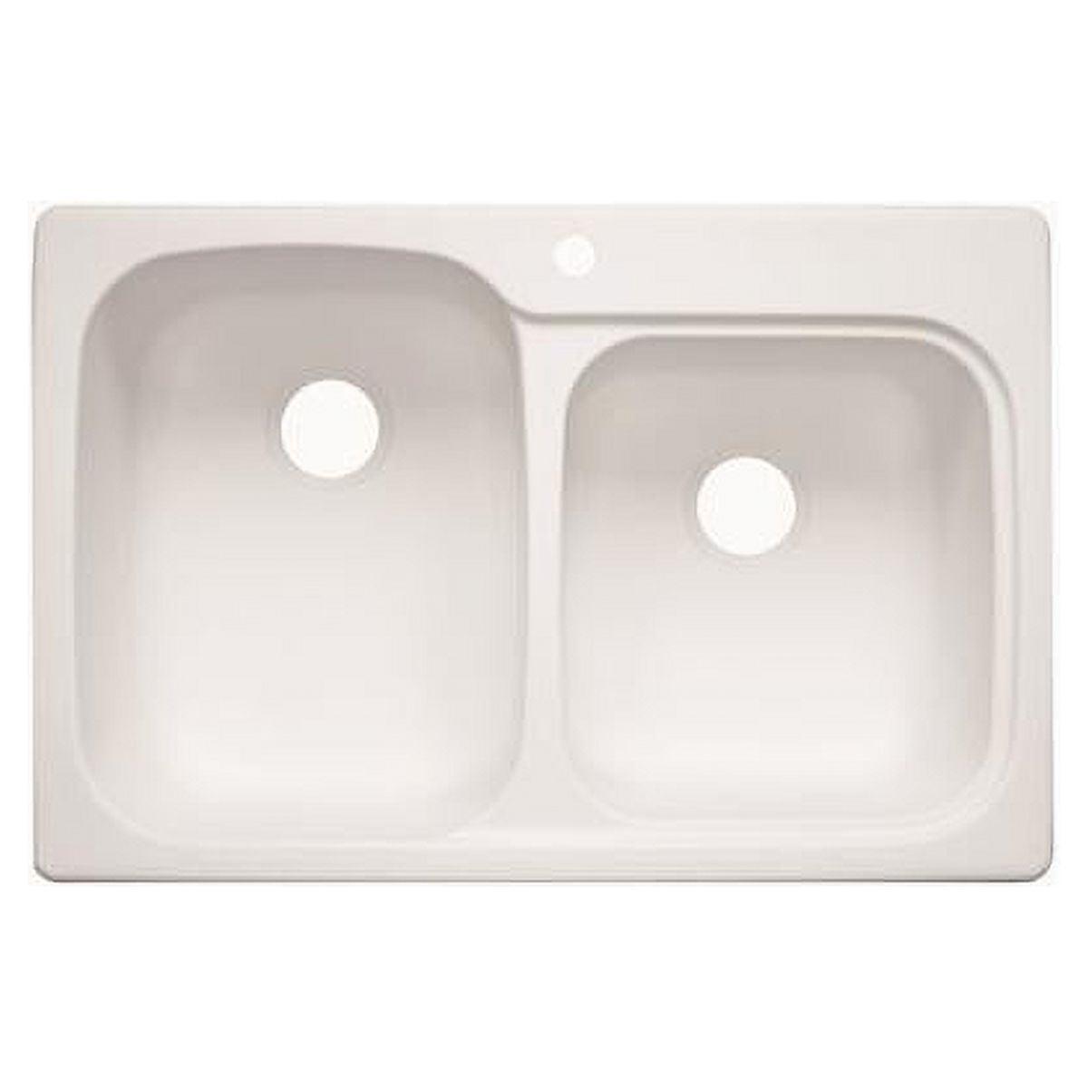 33'' L Drop-In Double Bowl Swanstone Kitchen Sink