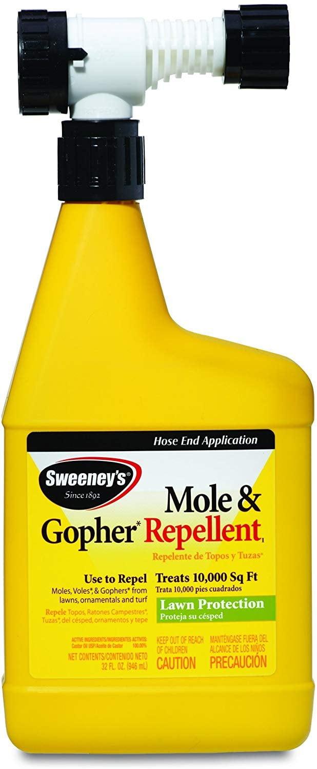 Sweeney's Yellow Hose End Mole and Gopher Repellent