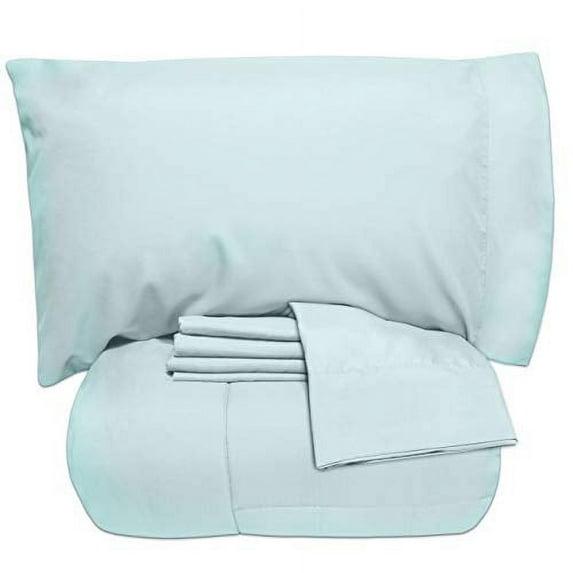 Sweet Home Collection All Season Bed-in-A-Bag 5pc/7pc Solid Color Comforter & Sheet Set Ultra Soft Bedding by Sweet Home Collection
