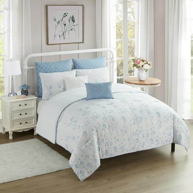 Sweet Home Collection Adeline 7 Piece Comforter Set