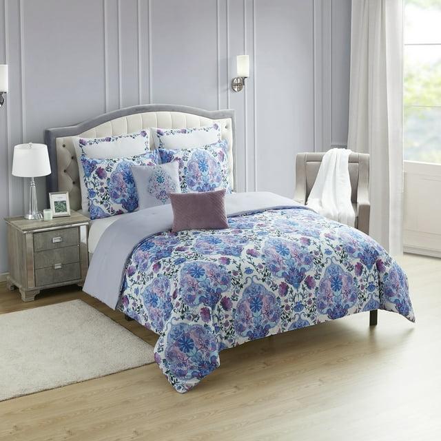 Sweet Home Collection Juliette 7 Piece Comforter Set